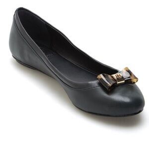 Gently Used Tory Burch Jolene Leather Ballet Shoes